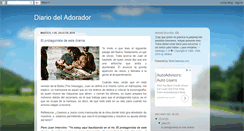 Desktop Screenshot of diariodeladorador.com